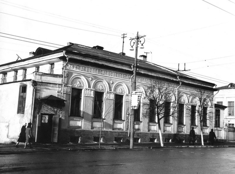 Дом пионеров на Дворянской 3 на фото 1955 года во Владимире фото vgv
