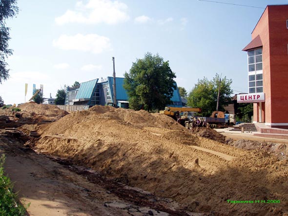 Реконструкция ул. Дзержинского в 2006 году во Владимире фото vgv