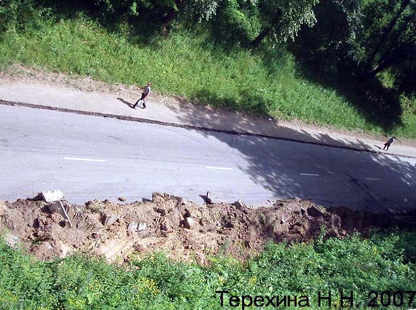 Реконструкция Ерофеевского спуска 2007 год во Владимире фото vgv