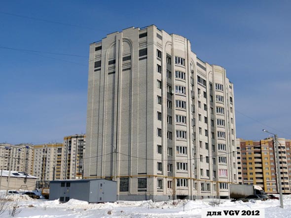 строительство дома 21 по ул. Фатьянова 2011-2012 гг. во Владимире фото vgv