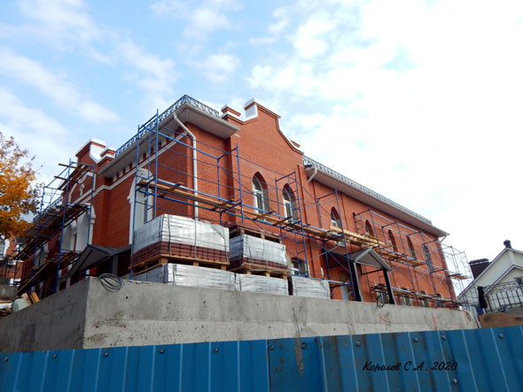 строительство Паломнического центра на Гоголя 12 в 2020 году во Владимире фото vgv