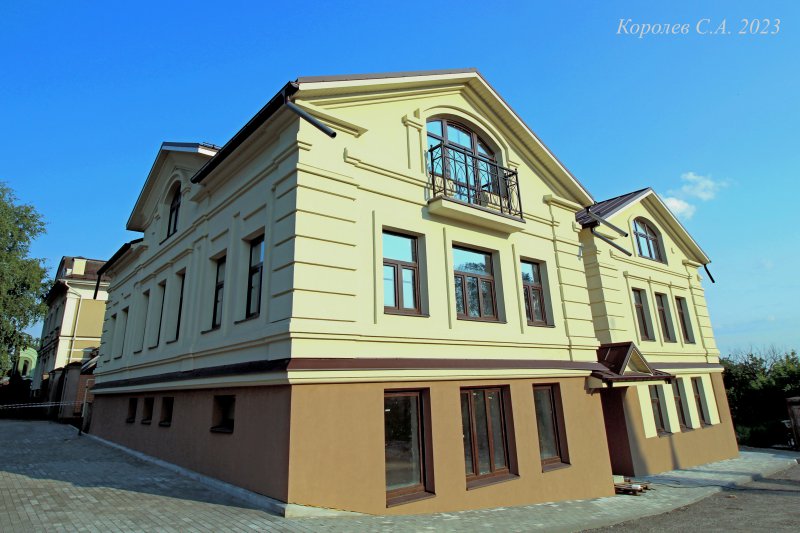 строительство дома 16 на улице Гоголя в 2023 году во Владимире фото vgv