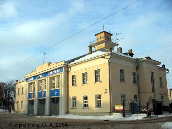 здание Пожарного депо до пожара в 2012 г. во Владимире фото vgv