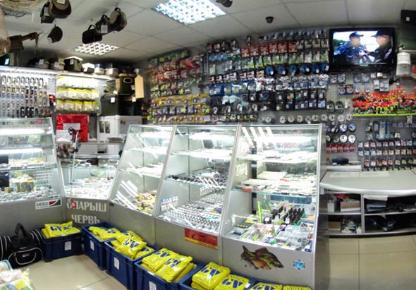 Рыболовный магазин «Дельта-М» на Горького 84 во Владимире фото vgv