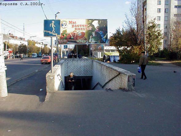 подземный переход через улицу Горького у ВлГУ во Владимире фото vgv