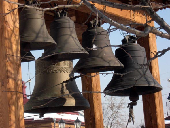 звонница Свято-Успенского Княгинина монастыря во Владимире фото vgv