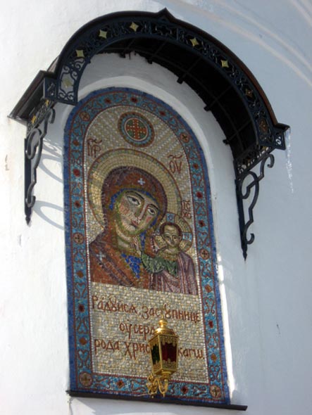 мозаичная икона Казанской Божией матери во Владимире фото vgv