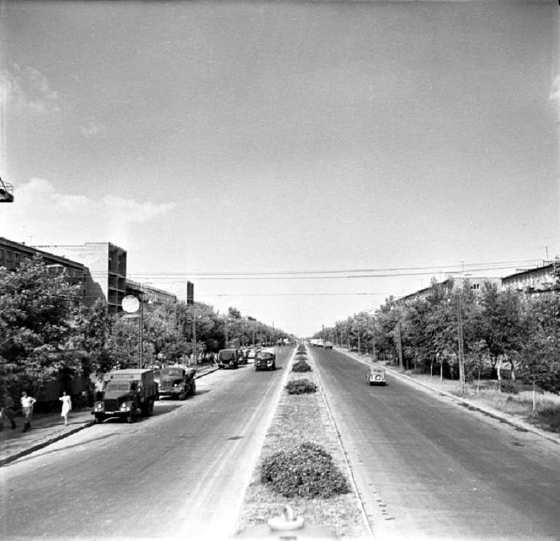 проспект Ленина 70-е 80-е годы 20 века во Владимире фото vgv
