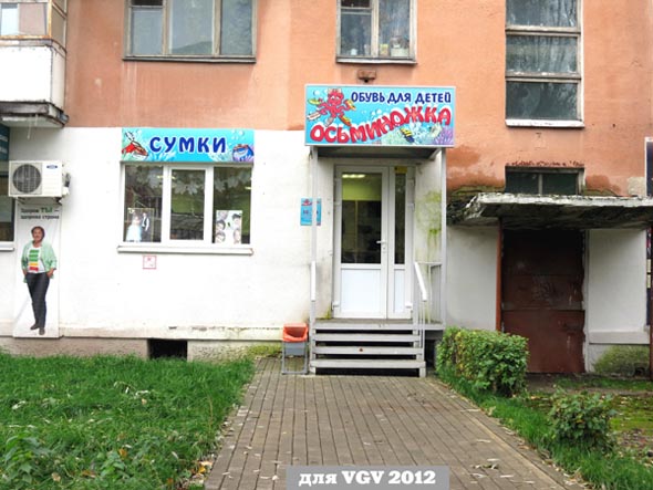 магазин детской обуви «Осьминожка» на проспекте Ленина 25 во Владимире фото vgv