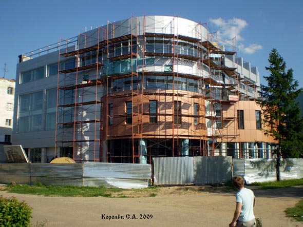 строительство дома 29б по пр-ту Ленина 2008_2009 гг. во Владимире фото vgv
