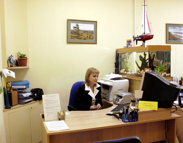 Офисный аквариум 2002-2007 гг. во Владимире фото vgv