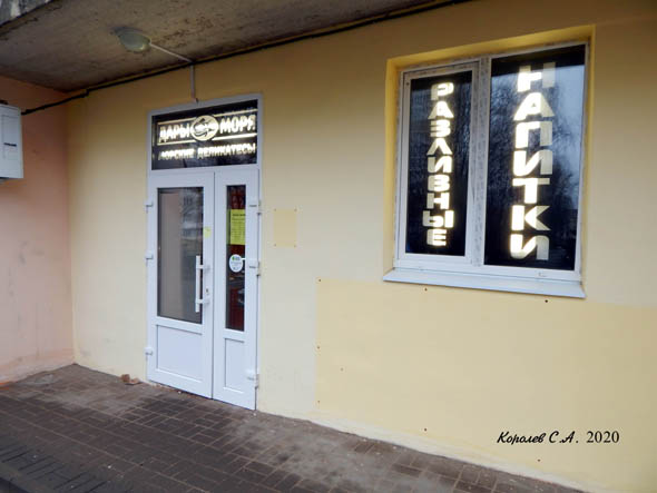 специализированный магазин рыбопродуктов «Дары Моря» на проспекте Ленина 62 во Владимире фото vgv