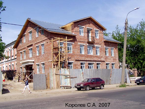 строительство дома 13 по ул. Луначарского 2005-2007 гг. во Владимире фото vgv