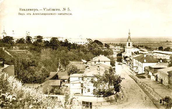 улица Мироносинская фото конца XIX и начала XX века во Владимире фото vgv