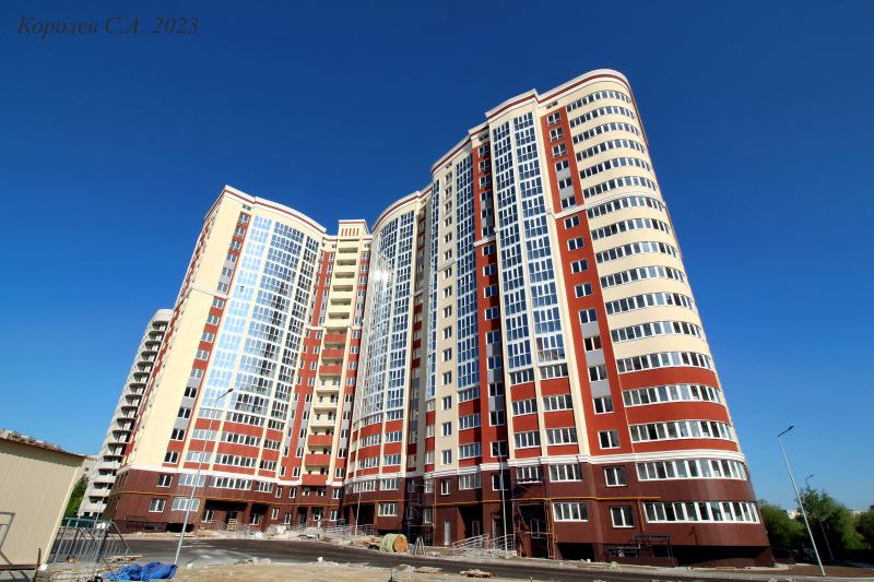 строительство третьего корпуса ЖК Отражения на улице Мира дом 5б в 2019-2023 гг. во Владимире фото vgv