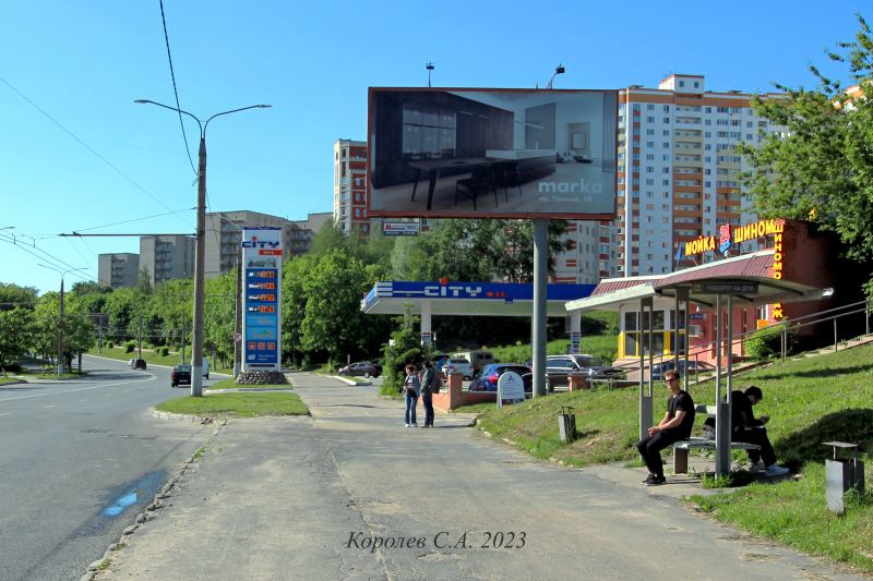 остановка Поворот на ДТЮ - из центра во Владимире фото vgv