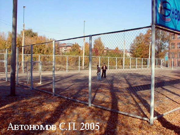 спортивная площадка школы N 21 во Владимире фото vgv
