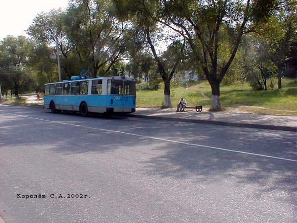 остановка общественного транспорта поворот на Точмаш во Владимире фото vgv