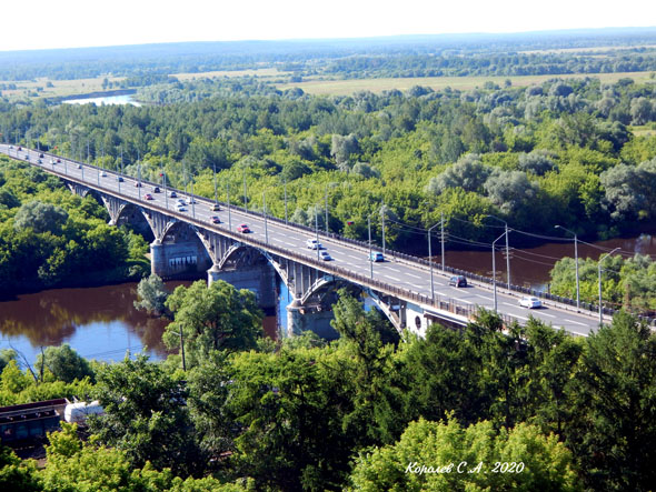 Мост через Клязьму во Владимире фото vgv
