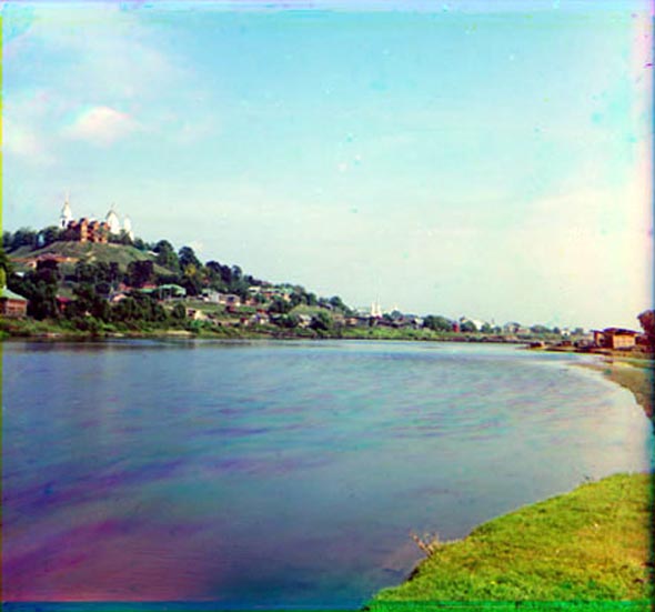река Клязьма начало 20 века во Владимире фото vgv