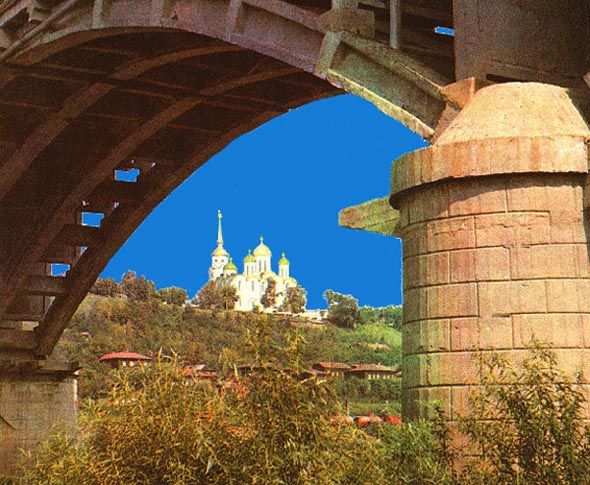 Мост через клязьму 70-годы 20-века во Владимире фото vgv