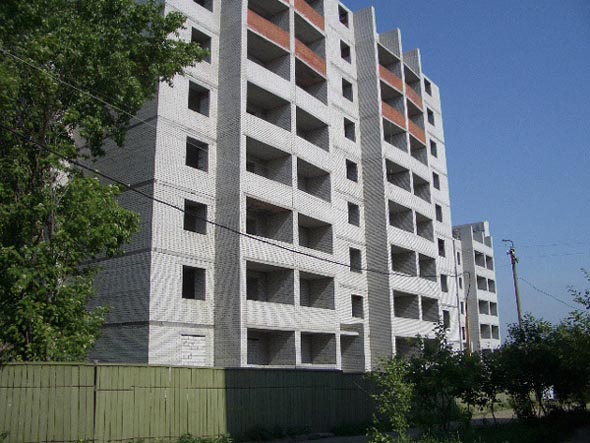 строительство дома 16 по ул.Народная 2007-2010 гг. во Владимире фото vgv