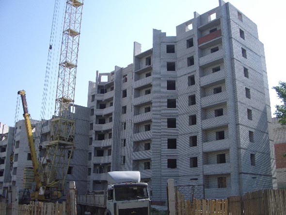 строительство дома 16 по ул.Народная 2007-2010 гг. во Владимире фото vgv