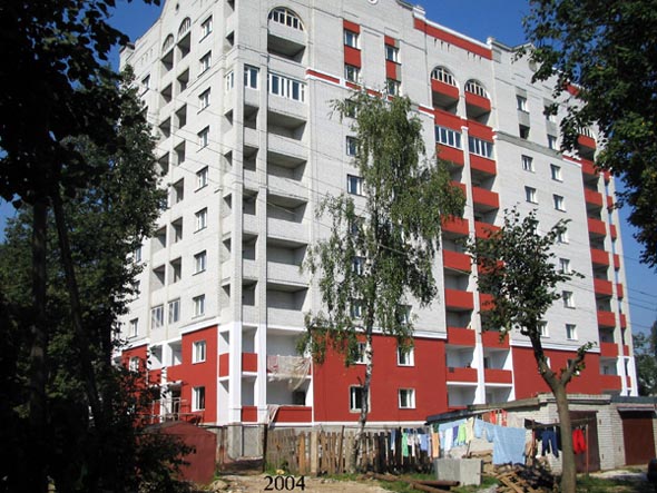 строительство дома 4а по ул.Никитина 2004-2006 гг. во Владимире фото vgv