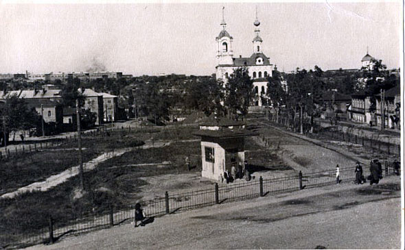 Никитская улица и площадь 20 век во Владимире фото vgv