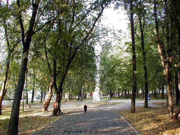старый Первомайский сквер - Никитский бульвар во Владимире фото vgv
