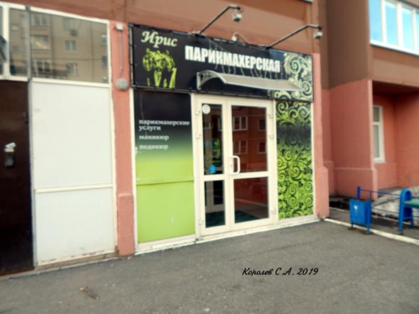 Салон парикмахерская «Ирис» на Нижней Дуброва 3 во Владимире фото vgv