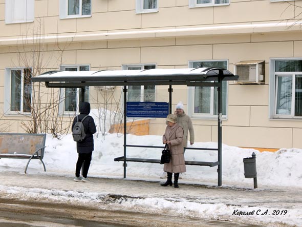 остановка Ново Ямской переулок - из центра во Владимире фото vgv