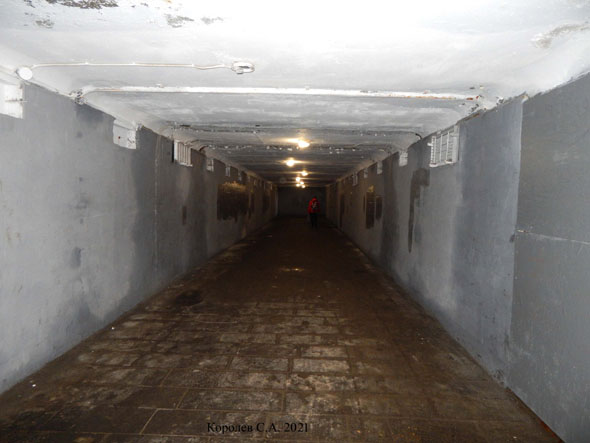 подземный переход на остановке Юрьевец на Ноябрьской 5 во Владимире фото vgv