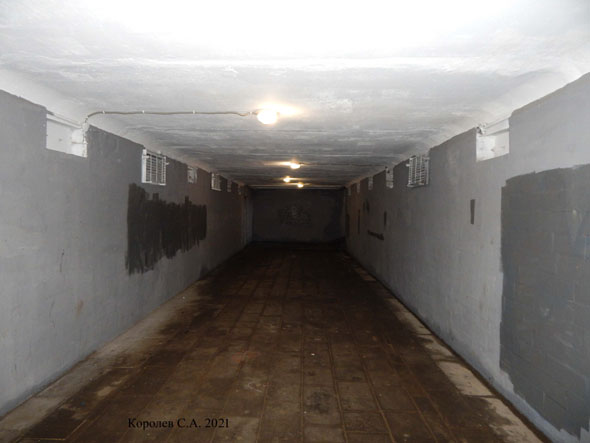 подземный переход на остановке Юрьевец на Ноябрьской 5 во Владимире фото vgv