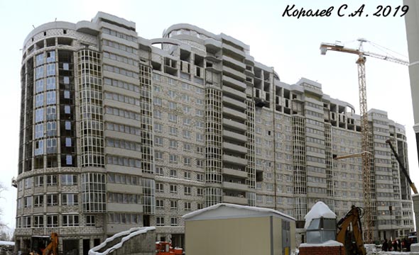 Строительство 3 корпуса ЖК Танеев Парк в 2017-2019 гг. во Владимире фото vgv