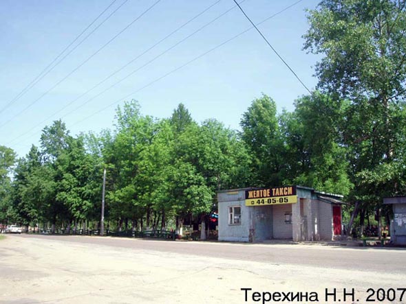 Сквер на центральной площади поселка Оргтруд во Владимире фото vgv