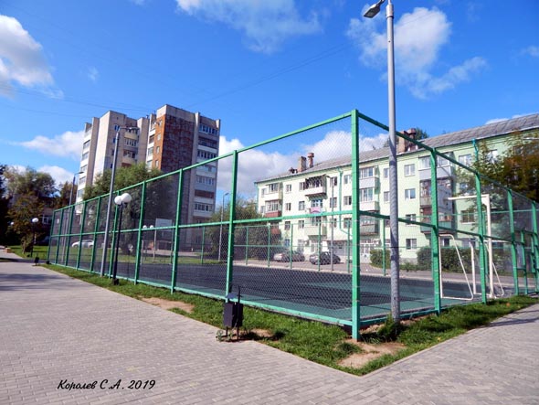 Спортивный комплекс в сквере Перекопского городка во Владимире фото vgv