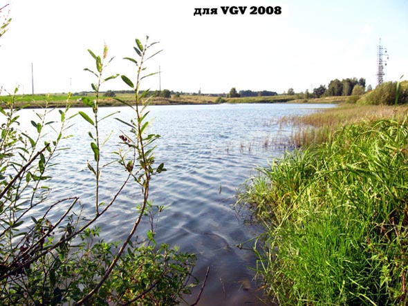 река Бобуровка (приток Содышки) у села Мосино во Владимире фото vgv