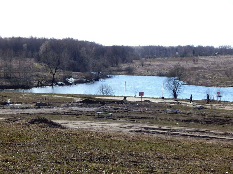 Верхний Семязинский пруд к северу от Пригородной улице во Владимире фото vgv