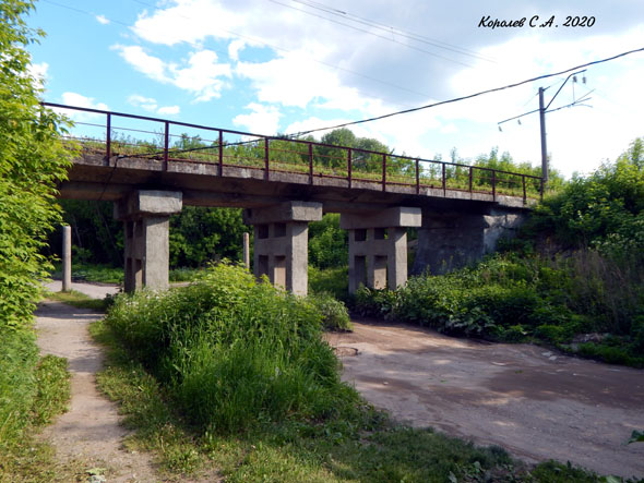 3-й мост на рабочем спуске во Владимире фото vgv