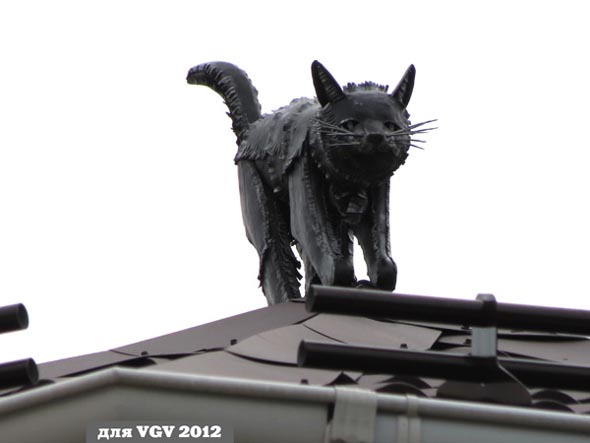 Кошка на крыше во Владимире фото vgv