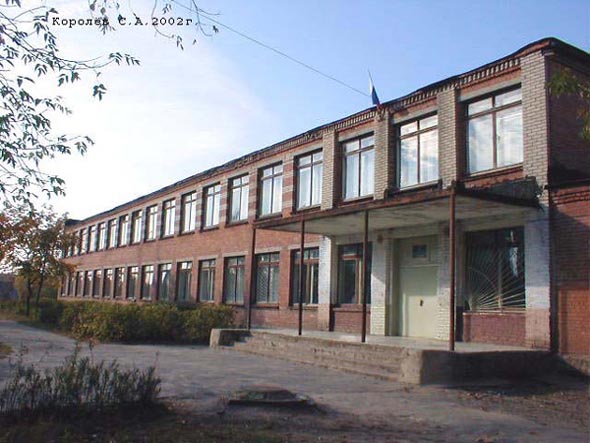 Средняя общеобразовательная школа № 46 на Школьной улице в Загородном парке во Владимире фото vgv