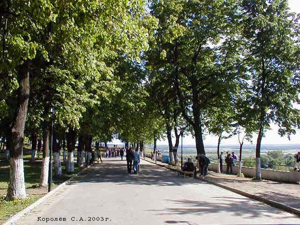 Парк им А.С. Пушкина 2001-2006 гг. во Владимире фото vgv