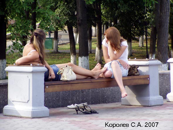 в парке Пушкина во Владимире фото vgv