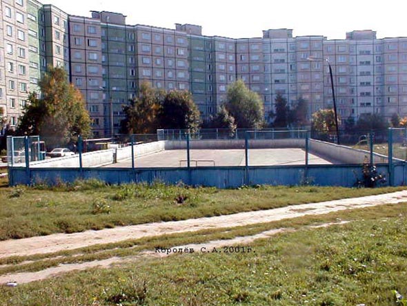 хоккейный корт на улице Соколова Соколенка 7 во Владимире фото vgv