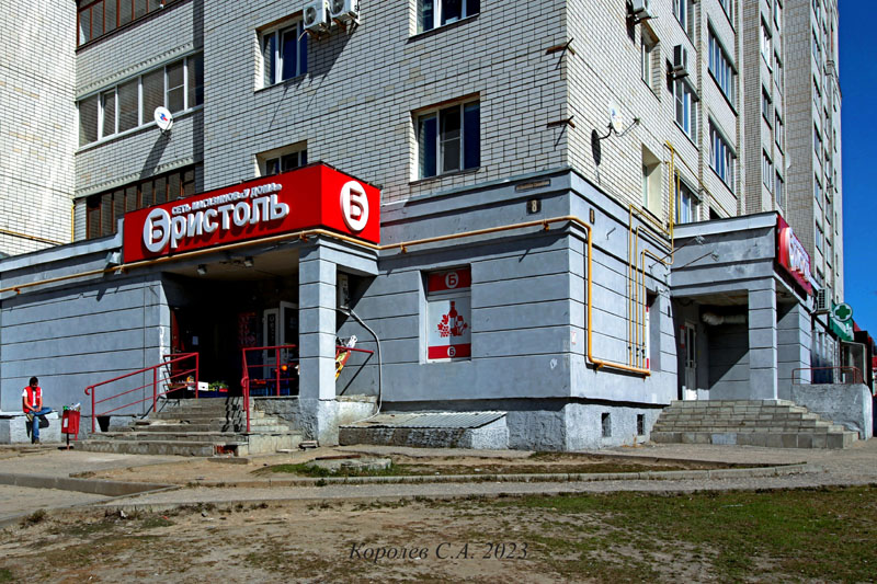 специализированный магазин напитков «Бристоль» на Соколова Соколенка 8 во Владимире фото vgv