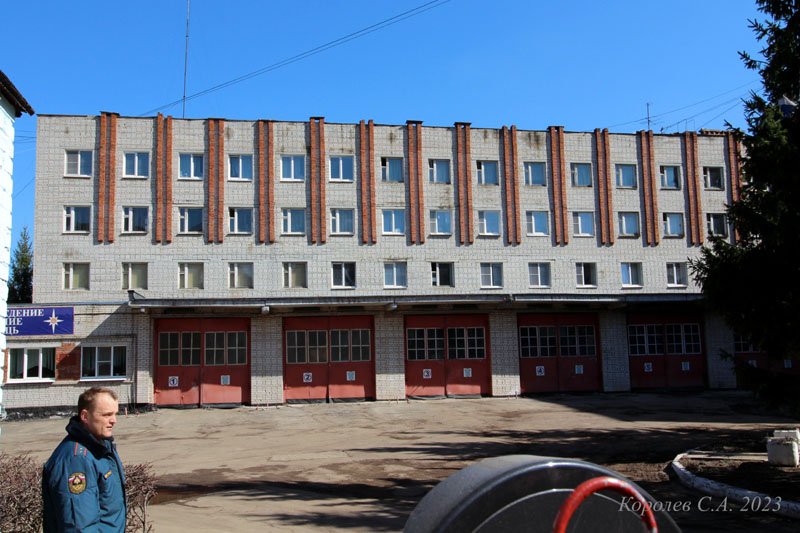 Пожарно-спасательная часть № 3 на Соколовая Соколенка 10 во Владимире фото vgv