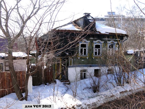 Вид дома 10 по Сосенской улице до сноса в 2012 году во Владимире фото vgv