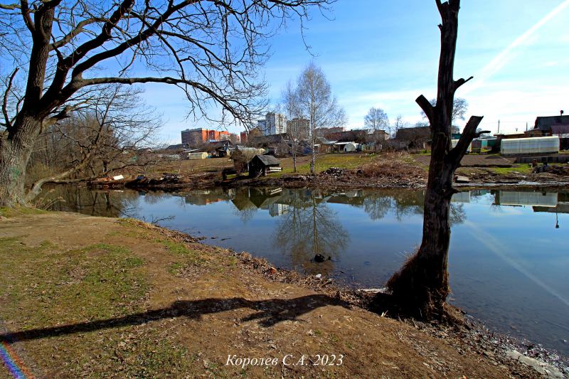 Верхний пруд на улице Совхоз Вышка у дома 3а во Владимире фото vgv