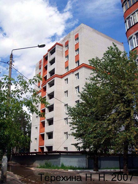 строительство дома 57 вСтрелецкомгородке в 2007 г. во Владимире фото vgv